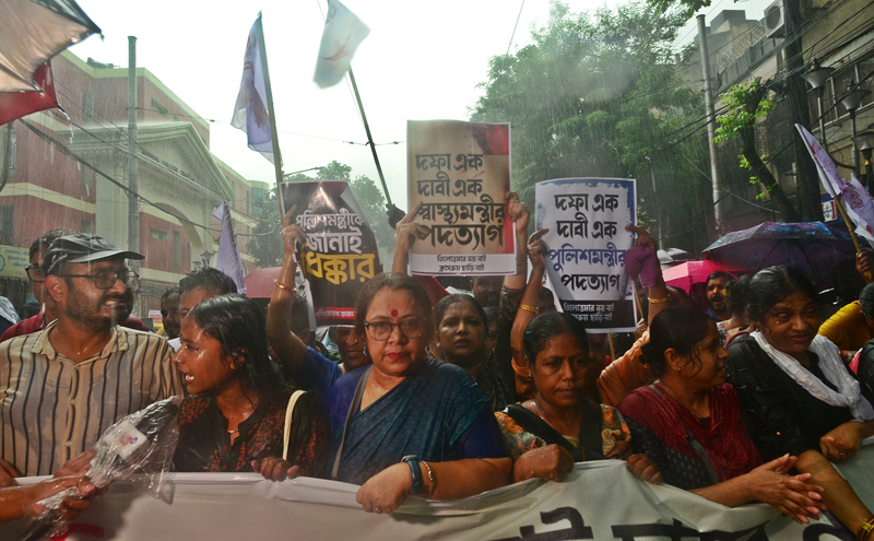 CPI-M youth leaders march to Kolkata Police headquarters demanding justice for RG Kar victim