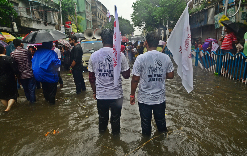 CPI-M youth leaders march to Kolkata Police headquarters demanding justice for RG Kar victim