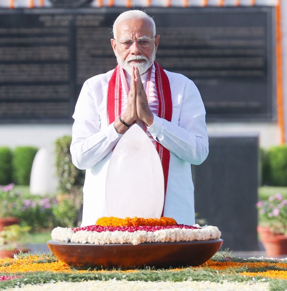 Glimpses of the day of PM-designate Narendra Modi ahead of historic swearing-in