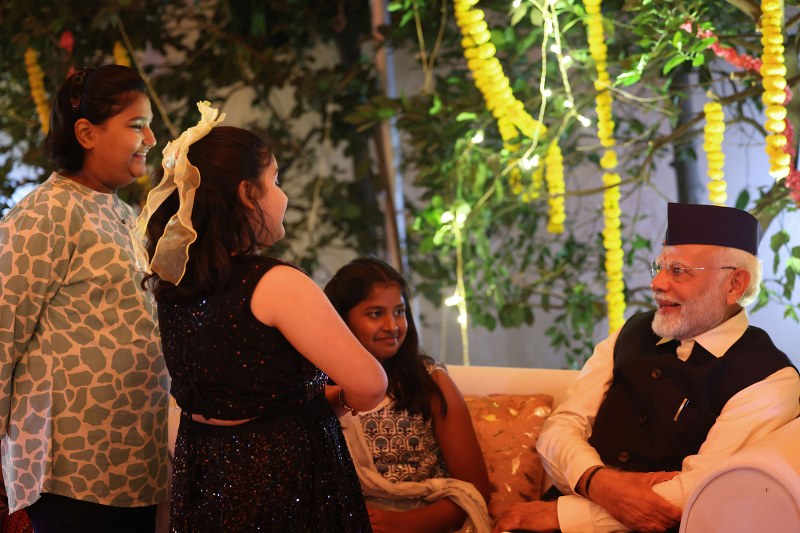 PM Modi attends Igas festival celebrations at Anil Baluni’s house in Delhi