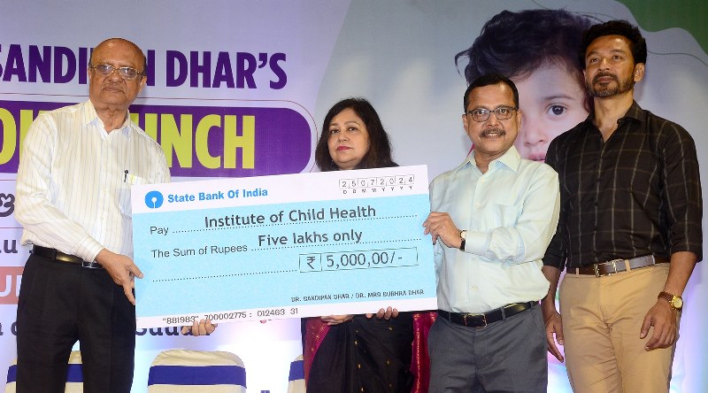 Tota Roychowdhury, Dr Apurba Ghosh unveil book on Pediatric Dermatology in Kolkata