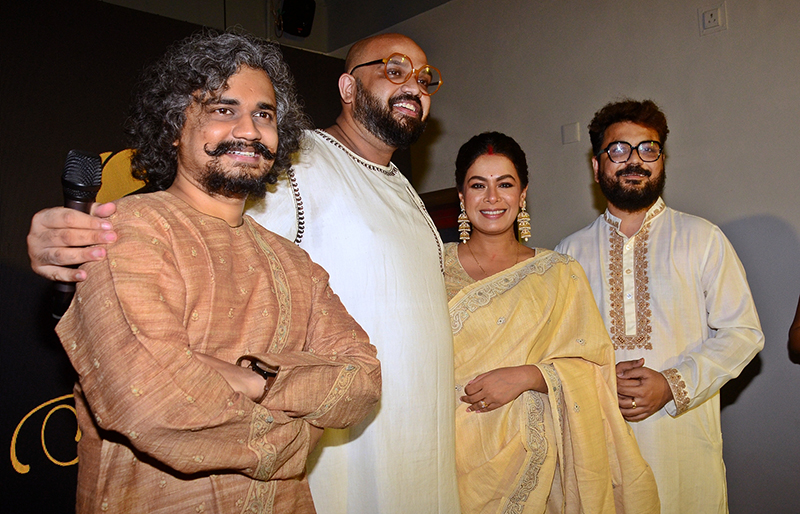 Tollywood celebs grace wedding musical launch by Bohurupi Santiniketan in Kolkata
