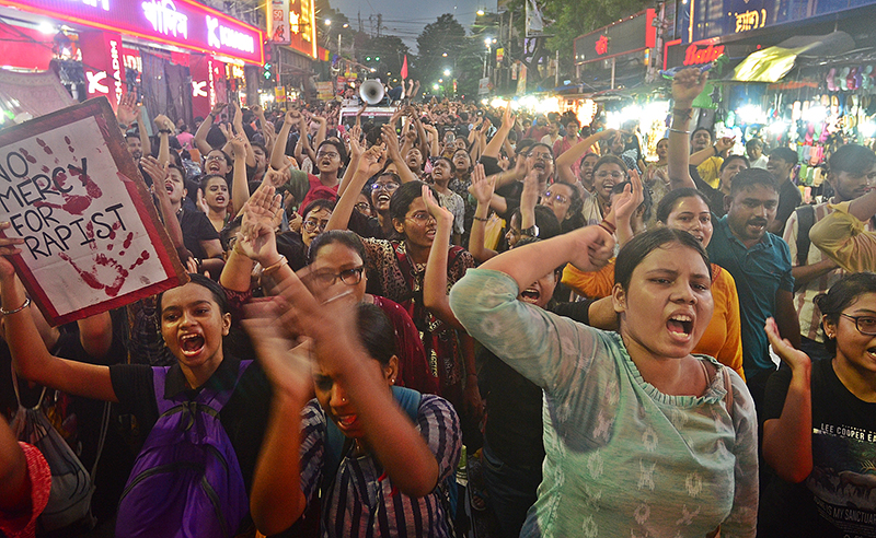 'Reclaim The Rights': Women, queer and transgender communities protest against RG Kar rape-murder