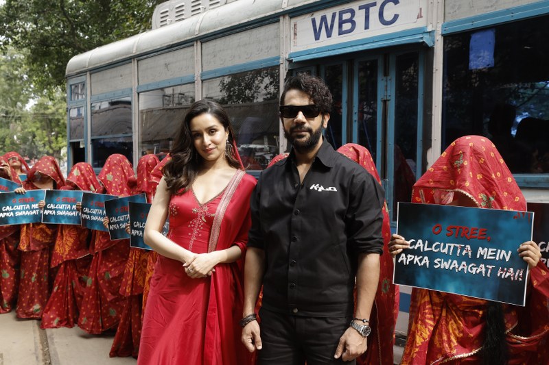 Shraddha Kapoor, Rajkummar Rao's day out in Kolkata for Stree 2