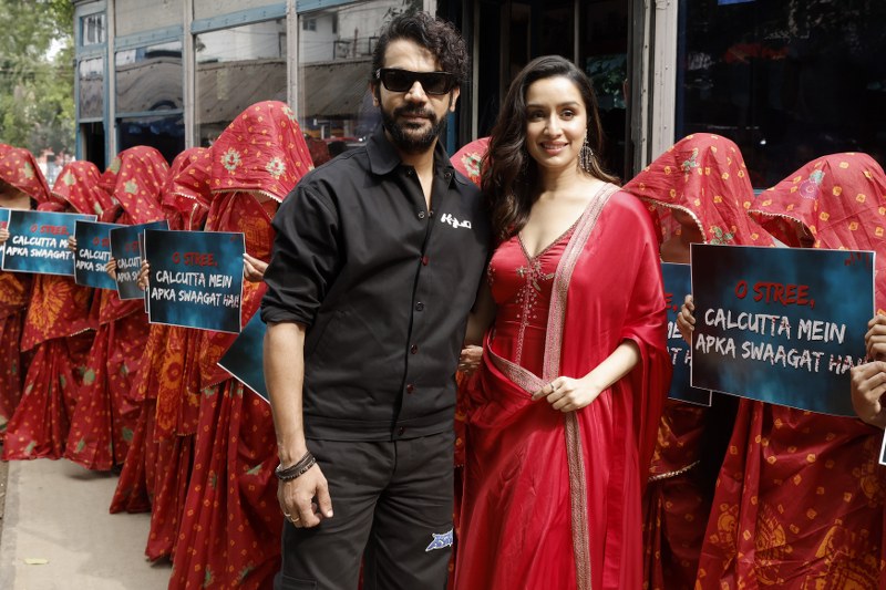 Shraddha Kapoor, Rajkummar Rao's day out in Kolkata for Stree 2