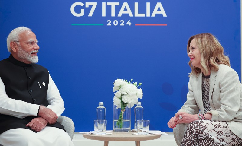 PM Modi at G-7: Glimpses of the engagements with world leaders