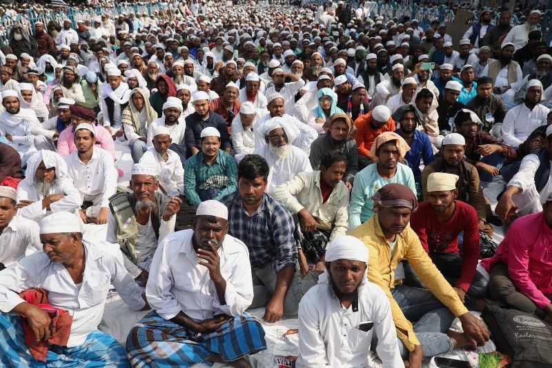 IN IMAGES: Muslims led by West Bengal Jamiat-e-Ulama protest against Waqf Amendment Bill in Kolkata