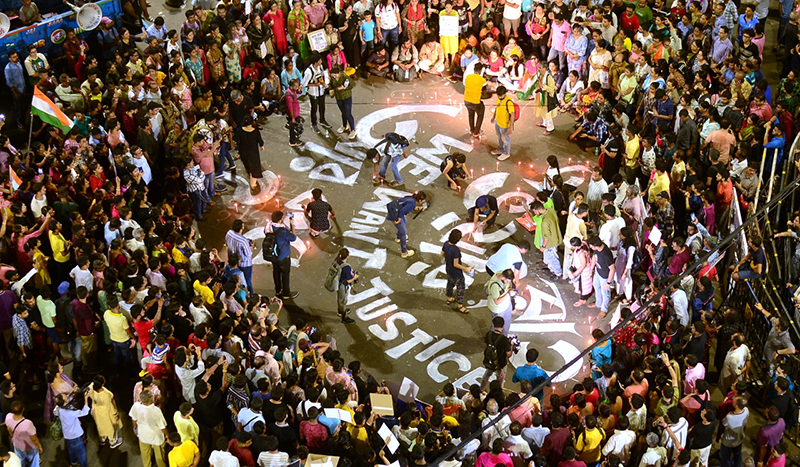 Reclaim the Night: Kolkata protests, demands justice for RG Kar victim