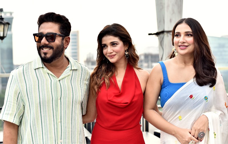 Raj Chakraborty's Babli starring Abir Chatterjee, Subhashree Ganguly, Sauraseni Maitra gets its trailer launched