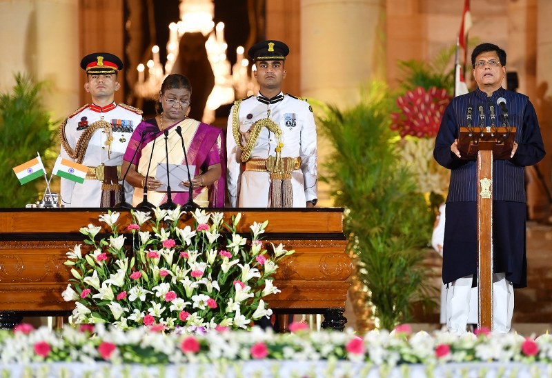 Narendra Modi takes oath for rare third term as Prime Minister
