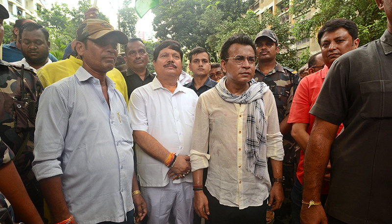 West Bengal BJP leaders lead protest march to Swasthya Bhawan demanding justice for RG Kar rap-murder victim