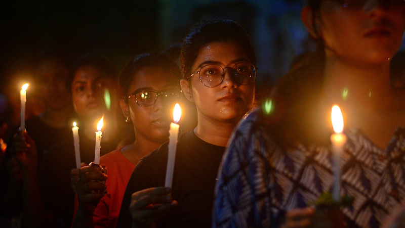 Reclaim the Night 2: Kolkata cries justice in second vigil for RG Kar victim