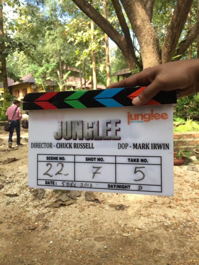 Vidyut Jammwal starts Junglee shoot