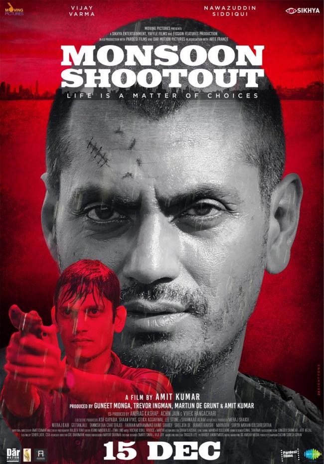 Poster of actor Nawazuddin Siddiqui's Monsoon Shootout released