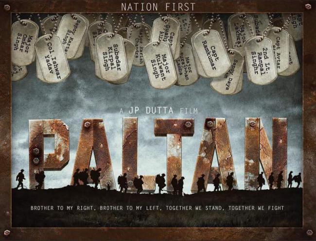 First shooting schedule of JP Dutta's Paltan ends