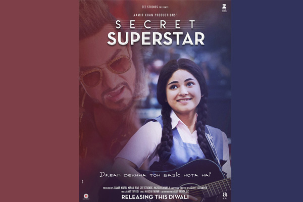 Aamir Khan releases trailer of 'Secret Superstar'