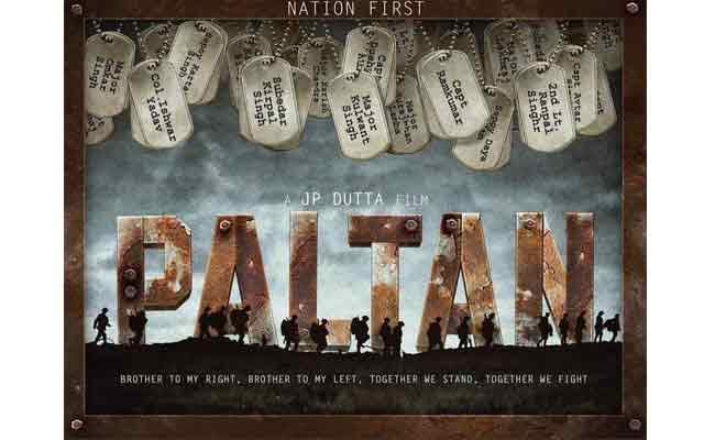 JP Dutta's war drama Paltan's logo released