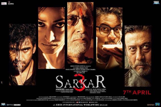 Sarkar 3 earns Rs. 6.75 crores in three days