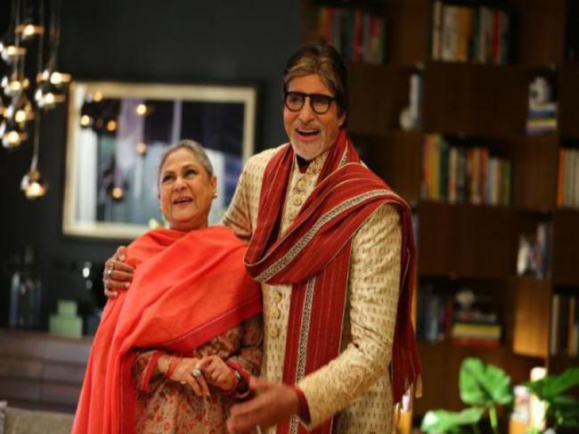 Jaya Bachchan and Amitabh Bachchan