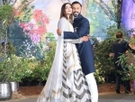 Sonam-Anand opt for coordinated look at their wedding reception