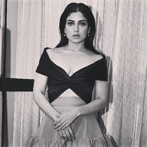 Bhumi Pednekar posts graceful image of herself on social media 