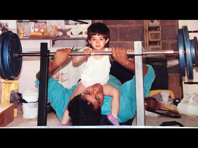Sunny Deol shares a throwback picture wishing Karan Deol Happy Birthday!