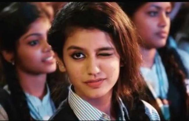 Priya Prakash booked for her expressions in Malayalam song