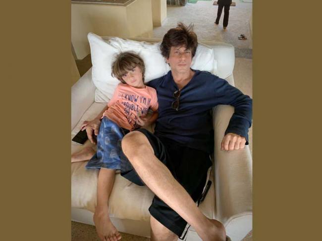 Shah Rukh Khan does 'weekend research' with son AbRam