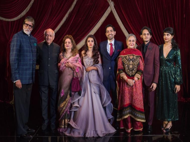 Bollywood celebs attend Mukesh Bhatt's daughter Sakshi's wedding reception