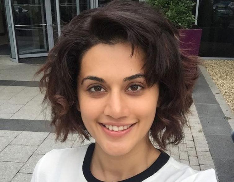 Taapsee Pannu chops off her hairs in quarantine times