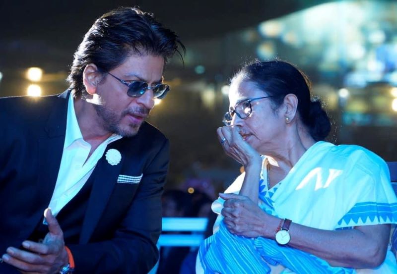 Shah Rukh Khan to be present virtually at the inauguration (Image Credit: Mamata Banerjee Facebook)