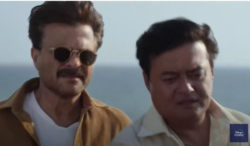 Anil Kapoor (L) and Saswata Chatterjee (R) in The Night Manager | Photo courtesy: Screenshot grab from trailer video