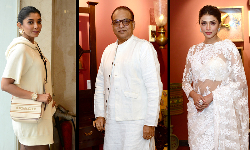 (From L to R) Devlina Kumar, Arindam Sil and Sauraseni Maitra | Image by Avishek Mitra/IBNS