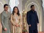 SRK, Gauri and Salman Khan make grand entry at Anant Ambani-Radhika Merchant's wedding