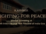 Journalist Rohit Gandhi-directed documentary ‘Kashmir – Fighting for Peace’ premieres at IFFI