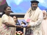 Mithun Chakraborty receives Dadasaheb Phalke Award from President; urges young actors to keep dreams alive