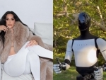 Kim Kardashian spends time with 'new friend' with Tesla's humanoid robot Optimus