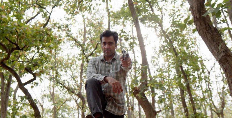 Abir Chatterjee plays a cop in Bohurupi | Photo courtesy: Windows Production