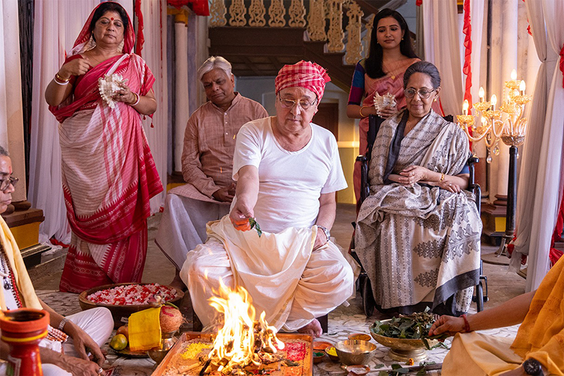 Victor Banerjee in Rakbtajee | Photo courtesy: Windows Production