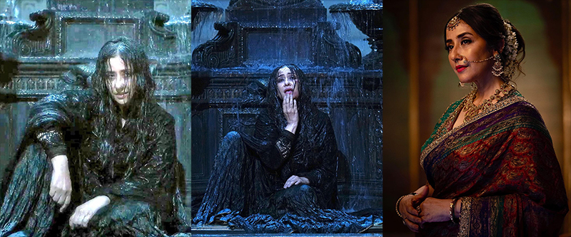 Manisha Koirala reveals she stayed in water for 12 hours for fountain sequence in Sanjay Leela Bhansali's Heeramandi