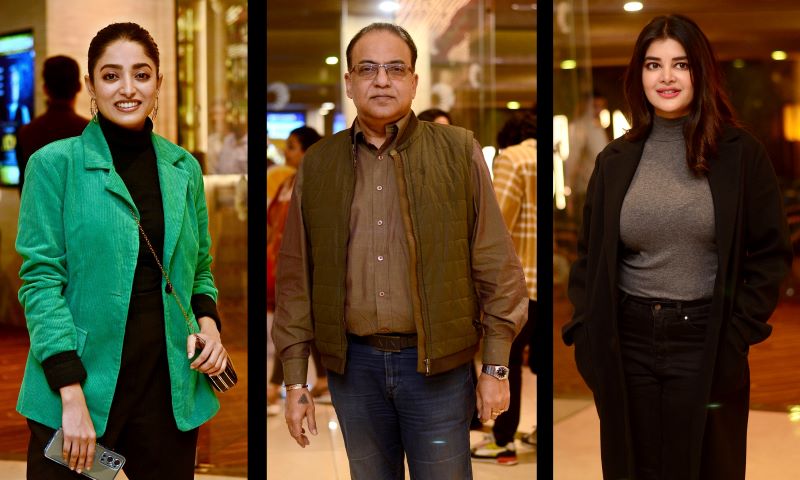 (From L to R) Ishaa Saha, Arindam Sil and Madhumita Sarcar | Image by Avishek Mitra/IBNS