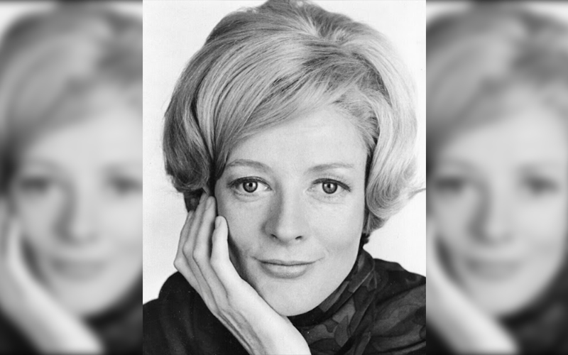 A 1970 press photo of Maggie Smith. Photo courtesy: Wikipedia Creative Commons