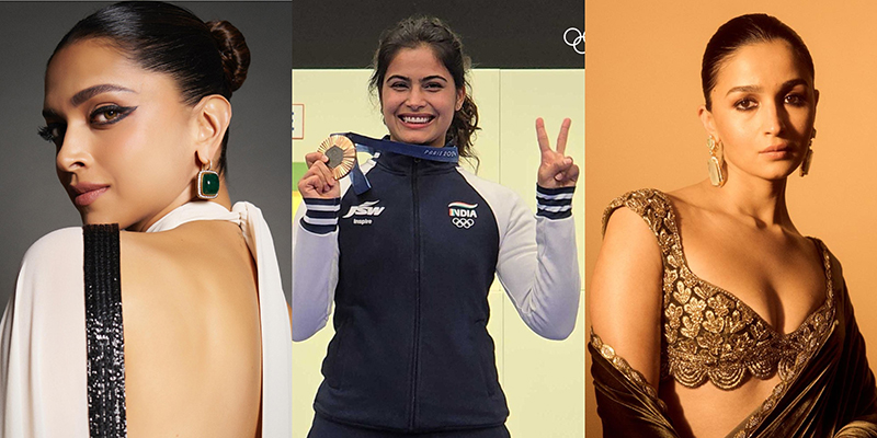 Deepika Padukone, Alia Bhatt, Anushka Sharma lead in congratulating Manu Bhaker for her Olympics medal