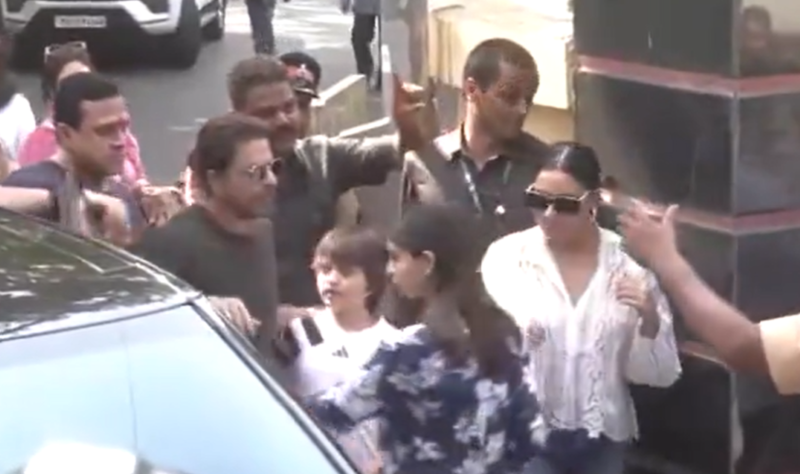 Shah Rukh Khan, his family cast votes in Mumbai as Lok Sabha polls underway