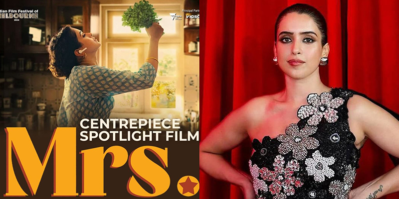 Sanya Malhotra super excited about Mrs' premiere at 2024 edition of Indian Film Festival of Melbourne