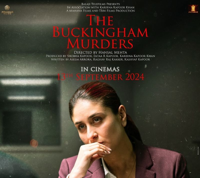 Kareena Kapoor Khan reveals new poster of 'The Buckingham Murders' ahead of trailer launch