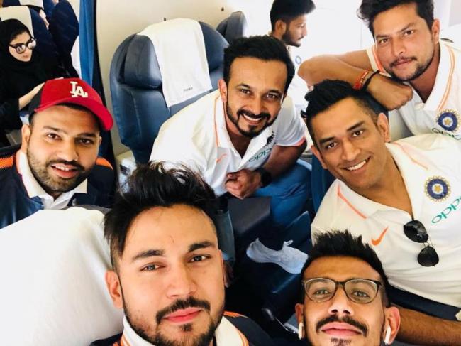 Indian cricket team fly off to Dubai for Asia Cup 2018