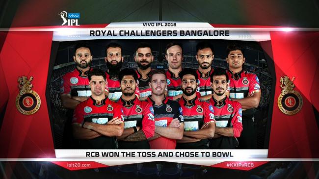 Ipl 18 Royal Challengers Bangalore Win Toss Elect To Bowl First Against Kings Xi Punjab Indiablooms First Portal On Digital News Management