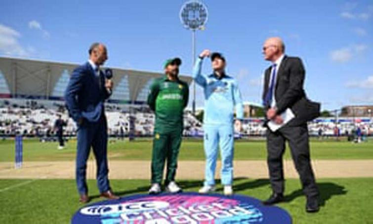 England win toss against Pakistan, opt to field first