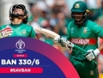 CWC: Spirited Bangladesh post 330/6 against South Africa